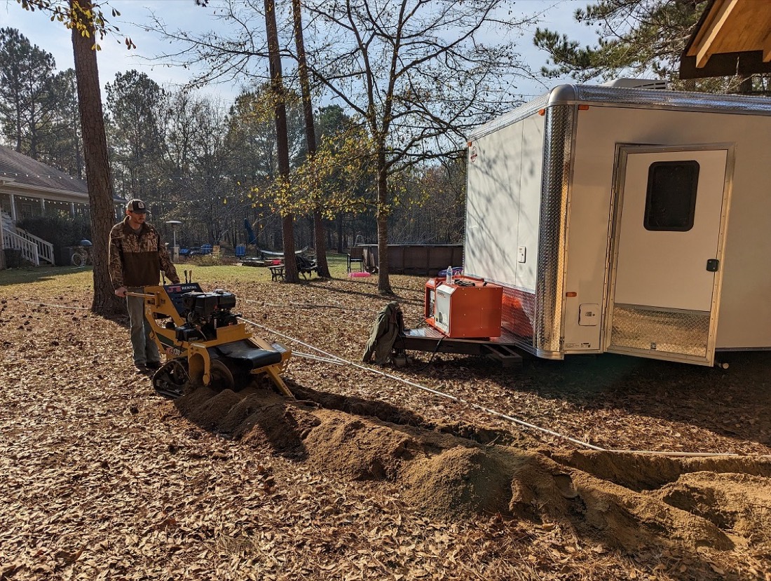 Mitchell trenching
